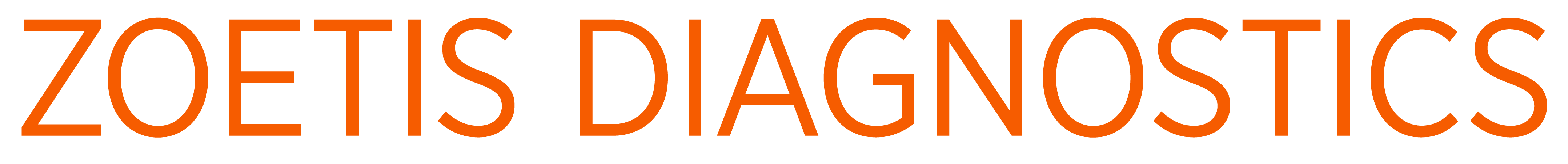 ZOETIS DIAGNOSTICS Orange